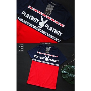 พร้อมส่ง 🎊 เสื้อยืดเพย์บอย playboy ผ้าคอตตอล งานจริงสวยมากเว่อร์ ตรงปกไม่จกตา