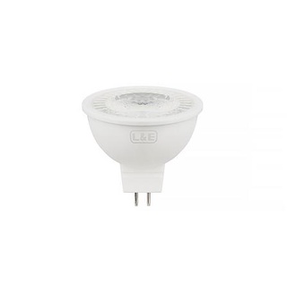 [พร้อมส่ง] HomeDoDee หลอด LED L&amp;E MR16 6 วัตต์ WARMWHITE 60 BEAM ANGLE GU5.3 หลอดไฟ LED