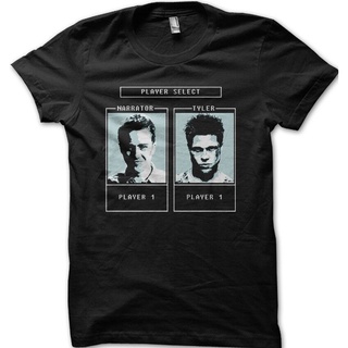 เสื้อผ้าผชเสื้อยืด พิมพ์ลาย Fight Club Tyler DurdenS-5XL