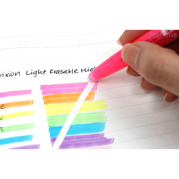Pilot Frixion Highlighter ปากกาเน้นข้อความ ลบได้ สีสะท้อนแสง