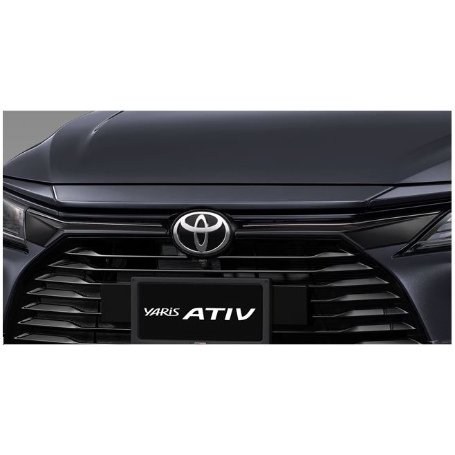 (ของแท้) คิ้วกระจังหน้า ชุดแต่ง CHIARO โตโยต้า ยาริส เอทีฟ โฉมใหม่ All new Toyota Yaris Ativ ปี 2022