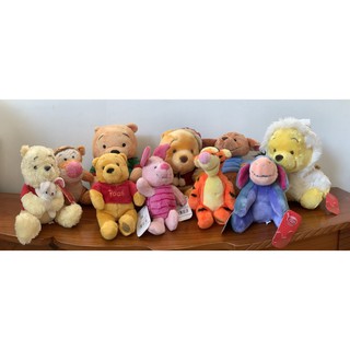 ✨สินค้ามือหนึ่ง✨ ตุ๊กตา winnie the pooh&amp;friends🐻🍯 (นำเข้าจากญี่ปุ่น🇯🇵/อเมริกา🇺🇸)