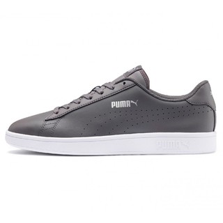 PUMA Smash V2 L Perf - Castlerock/White