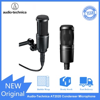 Audio-technica AT2020 ไมโครโฟนคอนเดนเซอร์คาร์ดิออยด์ K song บันทึกเสียง ถ่ายทอดสด ไมโครโฟน