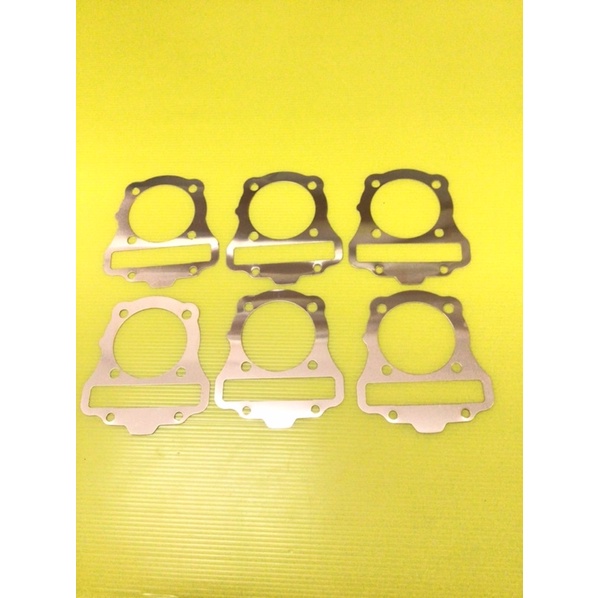ประเก็น ฝาสูบ ทองแดง หนา 0.3mm ขนาด 51-59mm. Wave 110i