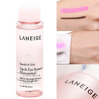 LANEIGE Lip &amp; Eye Remover Waterproof (25 ml.) เช็ดเครื่องสำอางกันน้ำอันดับ 1 [Cleansing]