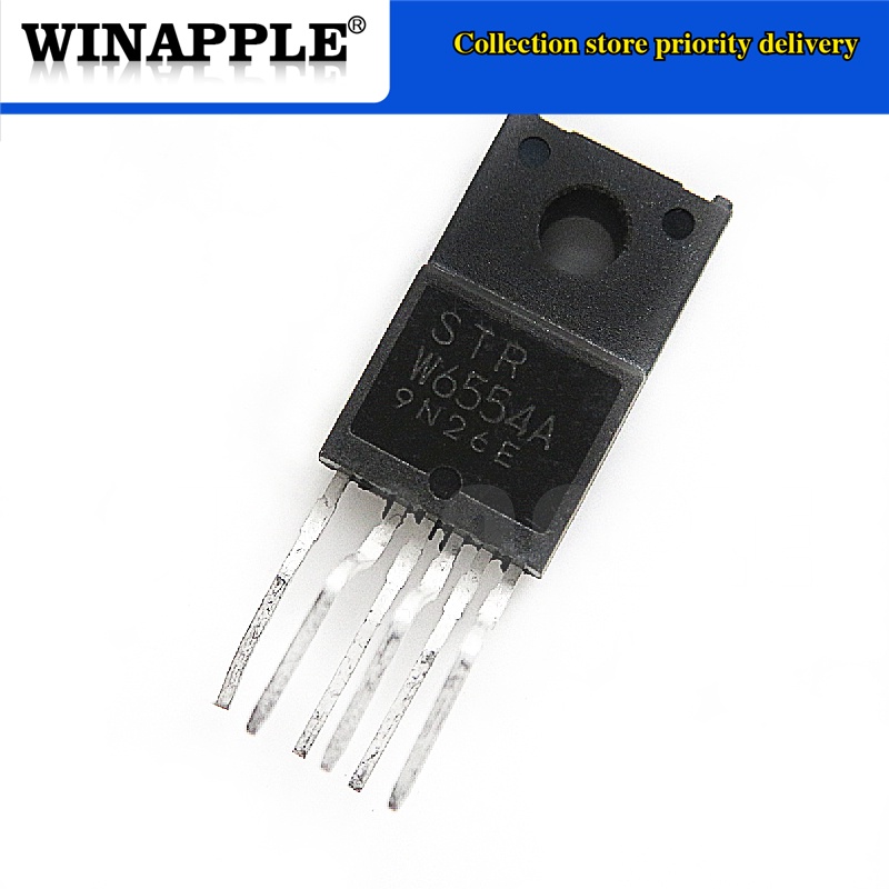 5 ชิ้น/ล็อต STRW6554A STR-6554A W6554 TO-220F ในสต็อก