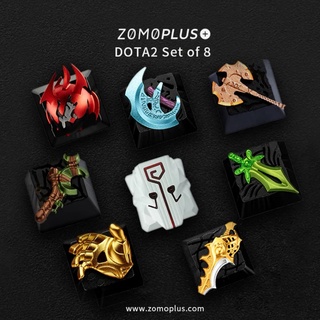 Keycaps Mechanical Keyboard ลิขสิทธิ์แท้ DOTA 2 Zomoplus ปุ่มคีบอร์ด DOTA 2 by ChaSz Living