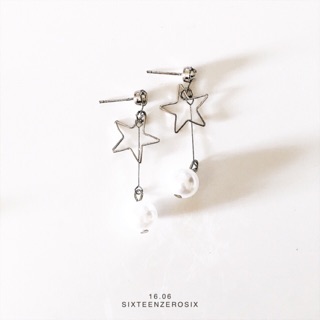 Pearl-Star earring