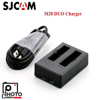 SJCAM Dual-slot Charger M20 (เฉพาะที่ชาร์จ)