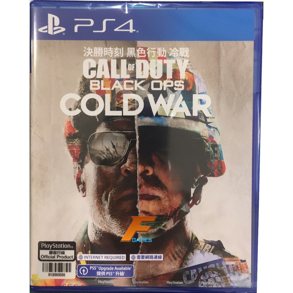 PS4 Call of Duty Black Ops Cold War (Zone3/Asia)( English ) แผ่นเกมส์ ของแท้ มือหนึ่ง มือ1 ของใหม่ ในซีล