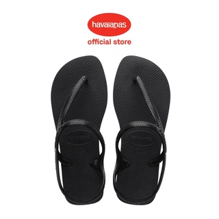 Havaianas รองเท้าแตะ แฟลช สไตล์เมือง สําหรับผู้หญิง - สีดํา