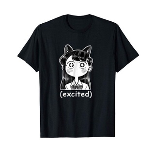 Wanyg เสื้อยืดลําลอง แขนสั้น พิมพ์ลายอนิเมะแมว Komi San Cat Meme น่ารัก เหมาะกับการเล่นกีฬา ของขวัญวันเกิด สําหรับผู้ชาย