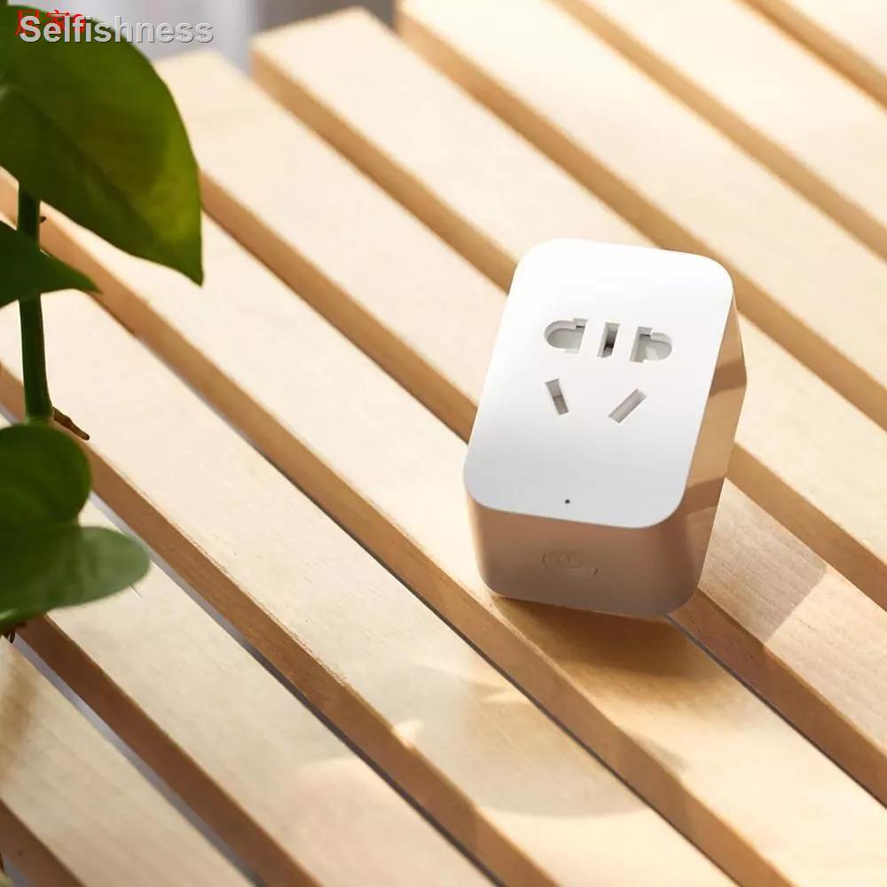 🐝คุณภาพสูง🐝﹊❆【ที่ต้องการ】￥%   Xiaomi Mi Smart WiFi Socket 2 Plug bluetooth gateway Version Remote Co