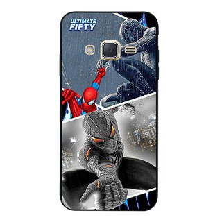 เคสโทรศัพท์ซิลิโคนพิมพ์ลาย spiderman สําหรับ samsung galaxy a 3 a 5 a 7 a 8 j 1 ace j 2 j 3 j 5 j 7 2015 2016