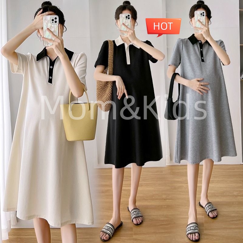 Mom&kids พร้อมส่ง ชุดคลุมท้อง สําหรับหญิงตั้งครรภ์ mengandung ชุดคลุมท้อง |Ф Ada