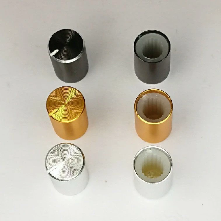 ลูกบิดวอลลุ่ม VR Knob ขนาด 10x15 mm. (ราคาต่อ 1 ชิ้น)