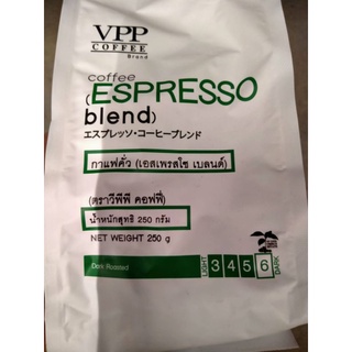 VPP COFFEE ESPRESSO BLEND 100%PURE COFFEE 250g