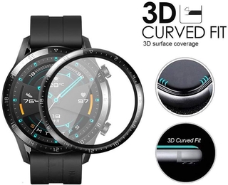 ฟิล์มกันรอยหน้าจอ 3 D สําหรับ Huawei Watch Gt2 46 มม . 1 ชิ้น