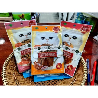 ขนมแมวCataholic ของรางวัล ขนมแสนอร่อยสำหรับน้องแมว ขนาด 30g.(มีขนมครีมเลียแถมทุกซอง) Exp. 10-2023