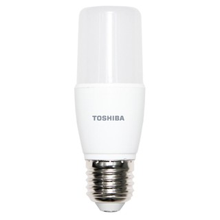 หลอดไฟ LED หลอด LED Stick TOSHIBA T7 E27 5W สีเหลืองขาว หลอดไฟ โคมไฟ หลอดไฟ LED Stick TOSHIBA T7 E27 5W WARMWHITE