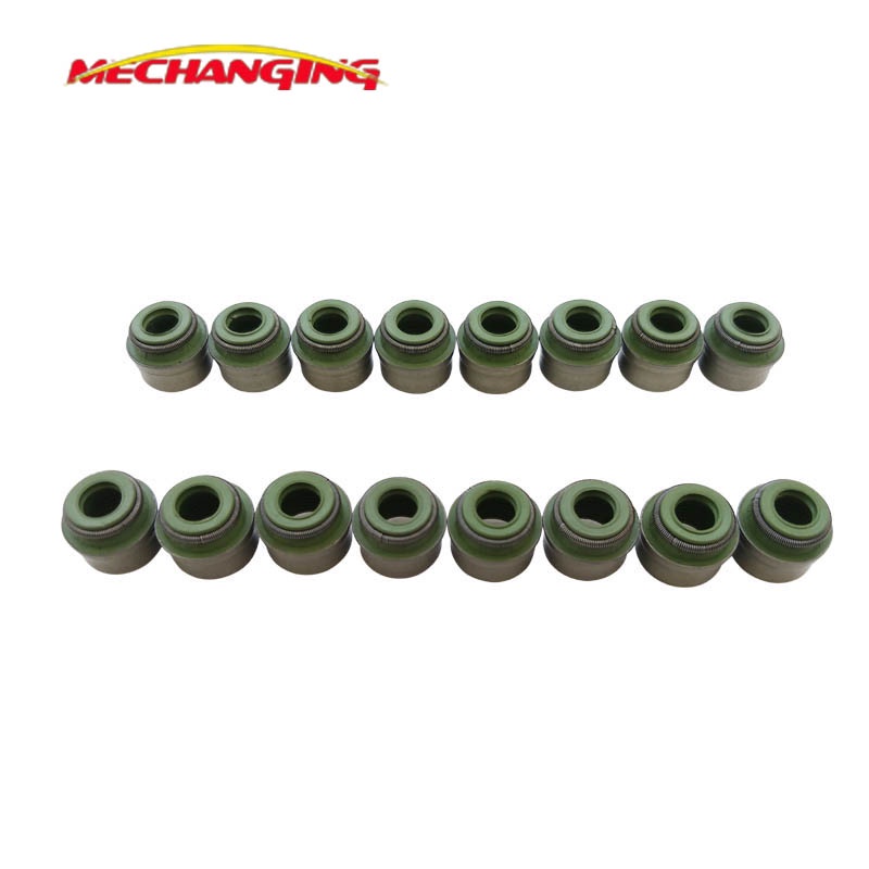 FOR CITROEN C3 I (FC_) OR FOR PEUGEOT 206 CC (2D) NFU TU5JP4 Valve Stem Oil Seal 16pcs Engine Parts 