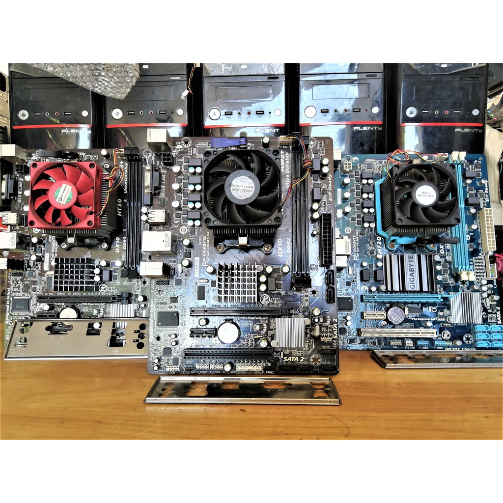 AMD FX 6300/6100 6คอร์ แรงๆ  +MAINBOARD AM3+ ยกชุดพร้อมฝาหลัง