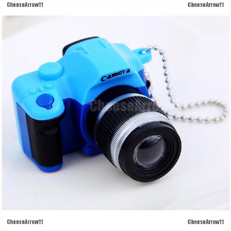CheeseArrow Cute Mini Toy Camera Charm Keychain With Flash Light&Sound ...