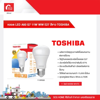 หลอดไฟ Led A45 Bulb คูลไวท์ 4 วัตต์ Gen 7 ขั้ว E27 TOSHIBA