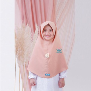 Aufa Khimar Nadira Kids M ฮิญาบคลุมผมเด็ก Shari หมาป่าทันที ไม่ใช่สัตว์เลี้ยงโดย Afna