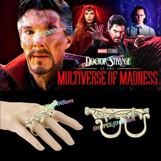 JINN Doctor Strange Steve แหวนแห่งกาลเวลาและเครื่องประดับ Marvel Doctor Strange in the Multiverse of Madness ของเล่นสวมใส่คอสเพลย์