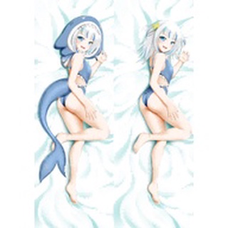 ปลอกหมอน ลายอนิเมะ Virtual YouTuber Dakimakura Vtuber Gawr Gura ขนาด 50x150 ซม. สําหรับผู้ชาย