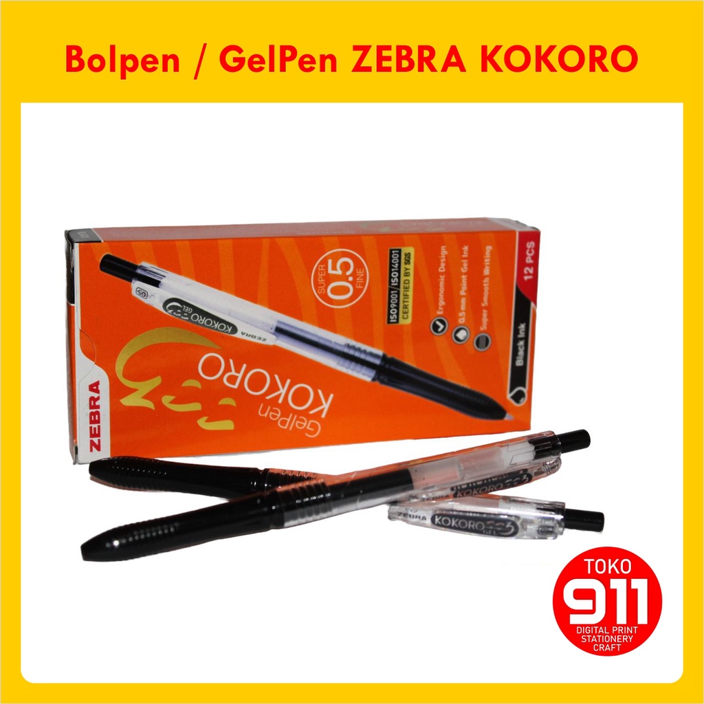 Zebra KOKORO GEL PEN 0,5