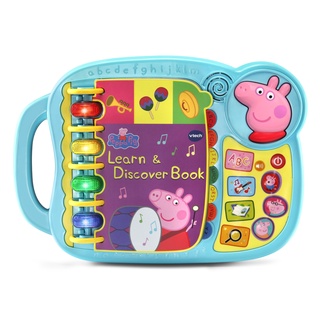 หนังสือกิจกรรม วีเทค เปป้า พิก VTech Peppa Pig Learn and Discover Book, Great Gift for Kids ราคา 1390 บาท