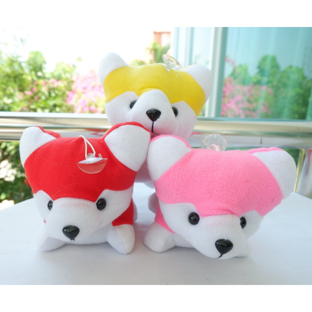 ตุ๊กตา Sale  หมาไซบีเรียน สีสันสดใส ขนาด 6 นิ้ว ผ้าเรียบไร้ขน ตัวนุ่ม ขายถูกๆๆๆๆ (ถุงธรรมดา)