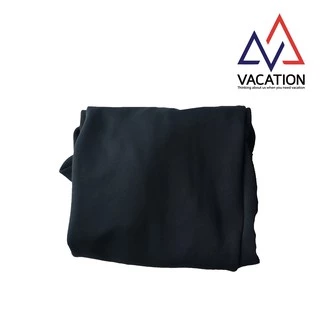 VACATION ถุงเท้ากันทาก 100% ผ้ายืด ราคาถูก พร้อมส่ง ส่งจากไทย สีดำ 70 cm