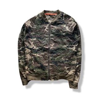 Gamu Camo Bomber Jacket รอบอก 45”