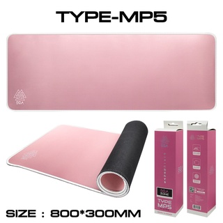 แผ่นรองเมาส์ MOUSE MAT EGA TYPE MP5 สีชมพู (ขนาด 80x30x4mm) ผิวแบบ SPEED