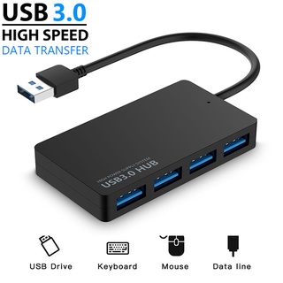 ฮับ USB 3.0 Type-C 4 พอร์ต ความเร็วสูง แบบพกพา อุปกรณ์เสริม สําหรับแล็ปท็อป คอมพิวเตอร์ PC