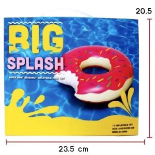 แพยางเป่าลม โดนัท Big Flash Inflatable donut float pool