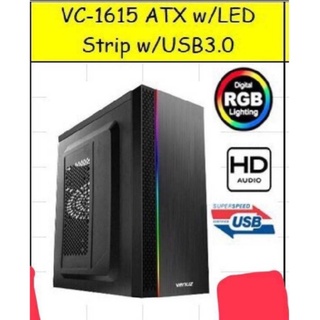 VENUZ ATX Computer Case VC1615ไฟ RGBประกัน 1ปีไฟปรับระดับได้แจ่มๆ สินค้าใหม่