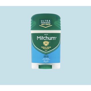 🇬🇧✈️ MITCHUM® โรลออนระงับกลิ่นกายแบบแท่ง TRIPLE ODOR DEFENSE (Anti-Perspirant &amp; Deodorant) 41g [🔔Pre-Order]