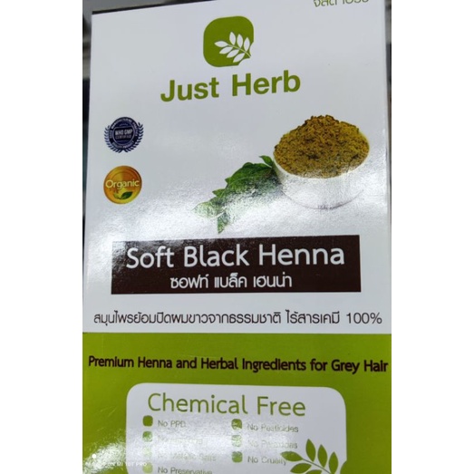 Just Herb soft black henna