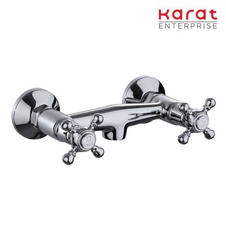 Karat Faucet ก๊อกผสมยืนอาบติดผนังสำหรับฝักบัวสายอ่อน รุ่น SW81-50C