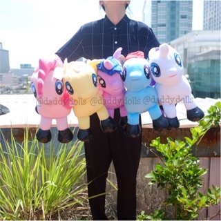 หมอนข้าง Pinkie Pie &amp; Fluttershy &amp; Twilight Sparkle &amp; Rainbow Dash &amp; Rarity 22นิ้ว My Little Pony มายลิตเติ้ลโพนี่ โพนี่