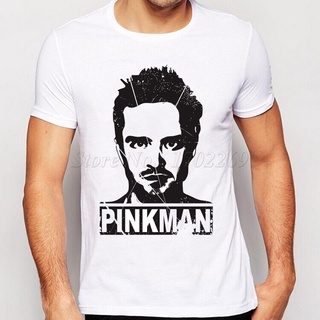 เสื้ Breaking Bad Keep Calm Science  Printed t-shirt Short Sleeve Tops Basic Tee Fashion Cool Style Jesse Pinkman Men T