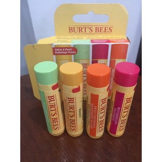 burt’s bees 100% natural moisturisinglip balm (pack 4)