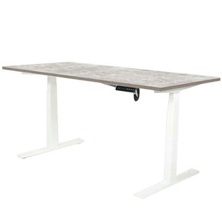 Desk STANDING DESK ERGOTREND SIT 2 STAND GEN2 150CM CONCRETE/WHITE Office furniture Home &amp; Furniture โต๊ะทำงาน โต๊ะทำงาน