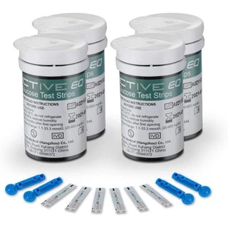 🔥พร้อมส่ง🔥 แผ่นตรวจน้ำตาล Exactive EQ Impulse Glucose test strips แผ่นทดสอบ
