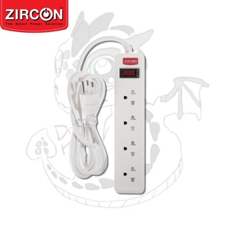 Zircon Plug ZC-204 / 2m ปลั๊กพ่วงของแท้ รับประกันศูนย์ไทย